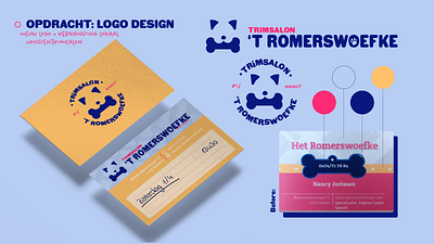 Rebranding design: local pet trim salon branding design graphic design rebranding