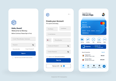 Payment Management App app blue branding clean creative dashboard design graphic design illustration iphone manage money neat photoshop psd design signin signup visa