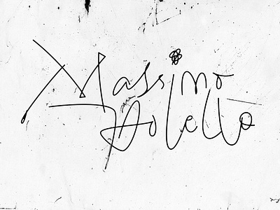 Massimo Polello calligraphy lettering logo