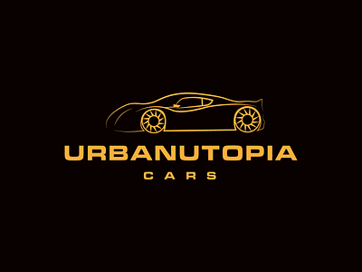 URBANUTOPIA CARS LOGO art branding cars design graphic design illustration illustrator logo vector