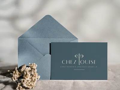 Logo for concierge service in France airbnb logo branding logo real estate logo vacation rental