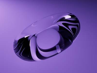 Purple Loop Animation 3d 3dart animate animation c4d cinema4d design designstudent loopanimation maxon motion graphics organic perfectloop texture