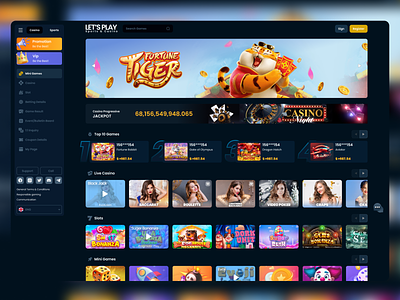 Promo Casino - Web Interface bat bat design casino casino art casino interface casino landing casino promo crypto casino gambling gambling promo game interface promo promo design slots sport batting ui web3