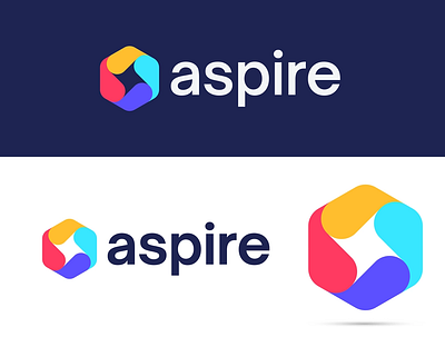 Aspire Logo branding graphic design logo