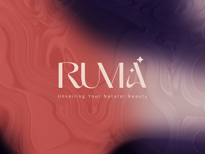 Ruma - Unveiling Your Natural Beauty graphic design logo