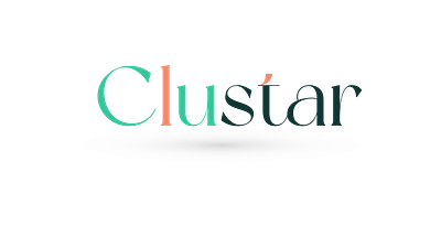 Clustat - Marketplace branding graphic design logo