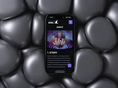 Rose and Locket Video Game 🎮 🕹️ 🖥️ app design app designer figma fiverr mobile app steam ui ux video game web design web development