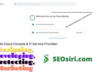 Cloud Console brand marketing branding business branding cyber security it it security marketing momenul ahmad seosiri website