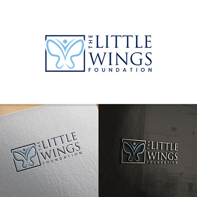 Logo Design for The Little Wings Foundation best branding butterfly design fly graphic design logo wing wings