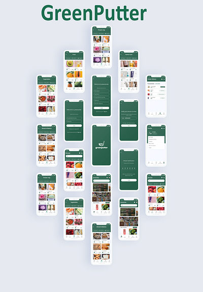 Grocery E-commerce App Design app app design design e commerce elegant element figma app free icons grocery app grocery e commerce app grocery ecommerce ios iphone mobile app product product details profile simple uiux design xd app