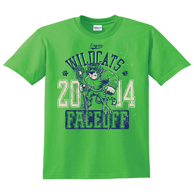Eagan Wildcats Faceoff Tournament T-shirt