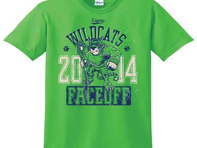 Eagan Wildcats Faceoff Tournament T-shirt