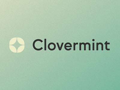 Clovermint Logo branding charity clovermint crowdfunding design graphic design logo logo concept quetratech