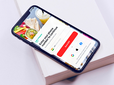 Login Screen UI Design app appdesign appui design foodapp fooddeliveryui foodui login loginscreen loginscreenui loginui onlinefood onlinefooddesign onlinefoodui otpui ui uidesign uiux uiuxdesign uxdesign