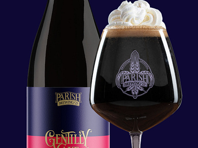 Parish Brewing "Gentilly Cake" beerdesign branding craft beer craft beer design design graphic design packaging