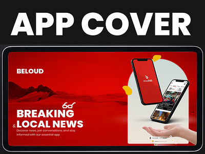 News App cover branding cover graphic design logo news news app