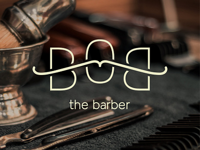 Logo design - Bob the barber adobe illustrator adobe photoshop branding design graphic design logo