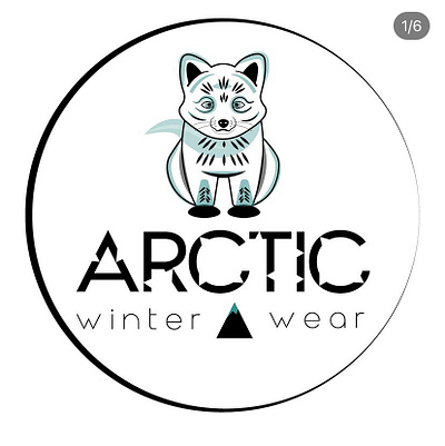 Arctic winter wear branding concept graphic design illustration logo
