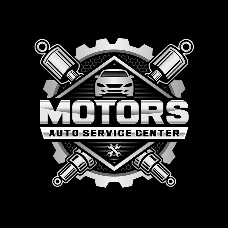 Garage Logo, Auto Repair Logo, Gear Logo, Mechanic Logo by Naieem on ...