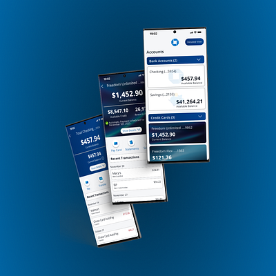 Chase Mobile Banking Redesign