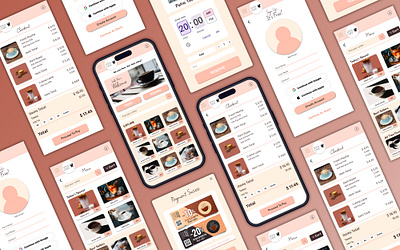 Soul Cafe UX Design - Figma, Adobe PS design figma mobile app mobile app design mobile design mobile ui mockup prototype ui ui ux uiux user experience ux ux design uxdesign visual design wireframe