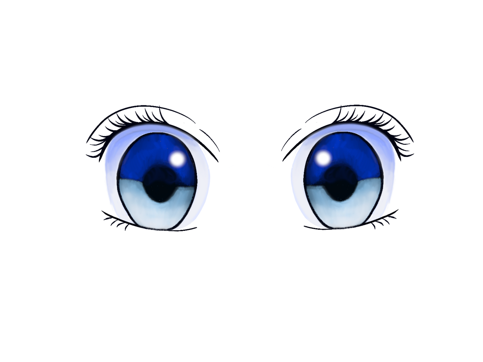 Anime Eyes Procreate by Christine Tran on Dribbble