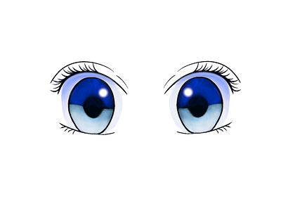 Anime Eyes - Procreate