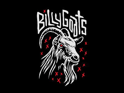 Billy Goats art billy goat branding design drawing goat graphic design illustration logo procreate