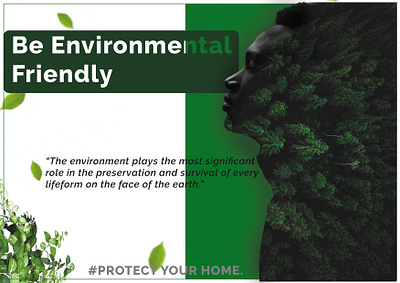 Protect your Environment. graphic design