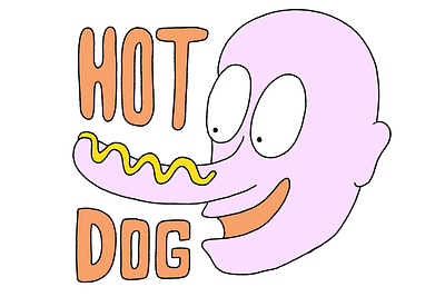 Hot dog nose illustration adobe fresco conceptual illustration drawing hot dog hot dog ad hot dog illustration hot dog sign illustration nose nose illustration odd odd illustration quirky quirky illustration silly silly illustration weird weird illustration