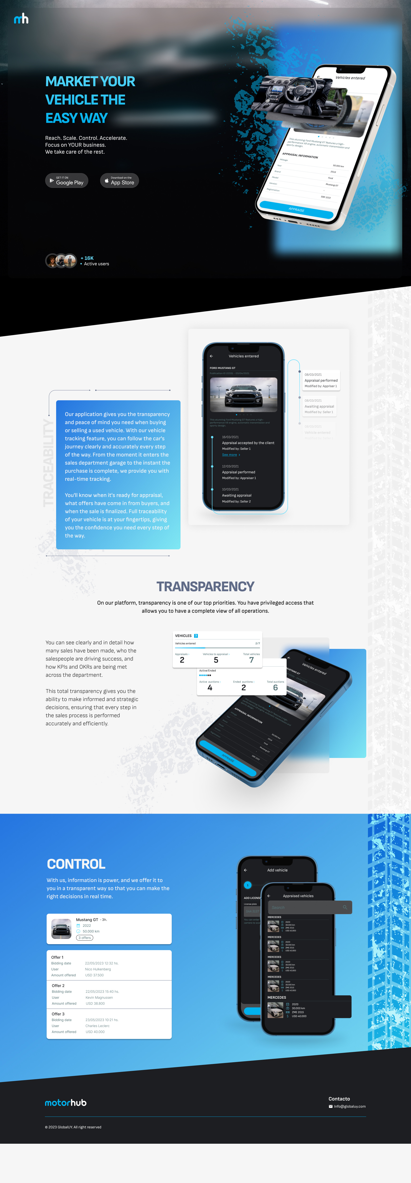 MotorHub animation app branding case study design develop graphic design ui ux uxui