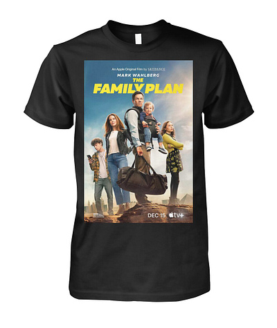 The Family Plan Movie Poster Shirt hoodie long sleeve poster shirt shirts sweatshirt t shirt the family plan movie