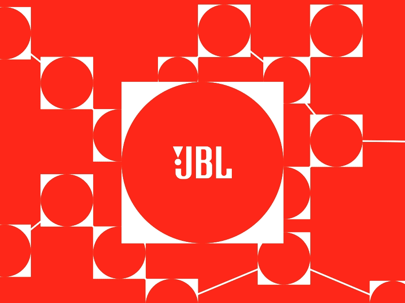 J B L 2d ae project animation branding design flat gif graphic design illustration jbl logo loop motion motion graphics shape typography ui