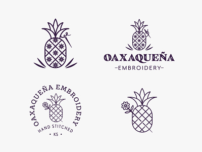 Oaxaquena Embroidery Logo Concepts