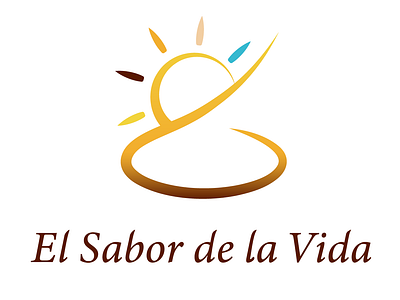 El Sabor de la Vida, logo animado after effects animation brand branding company design food graphic graphic design illustration logo modern motion graphics restaurant ui vector