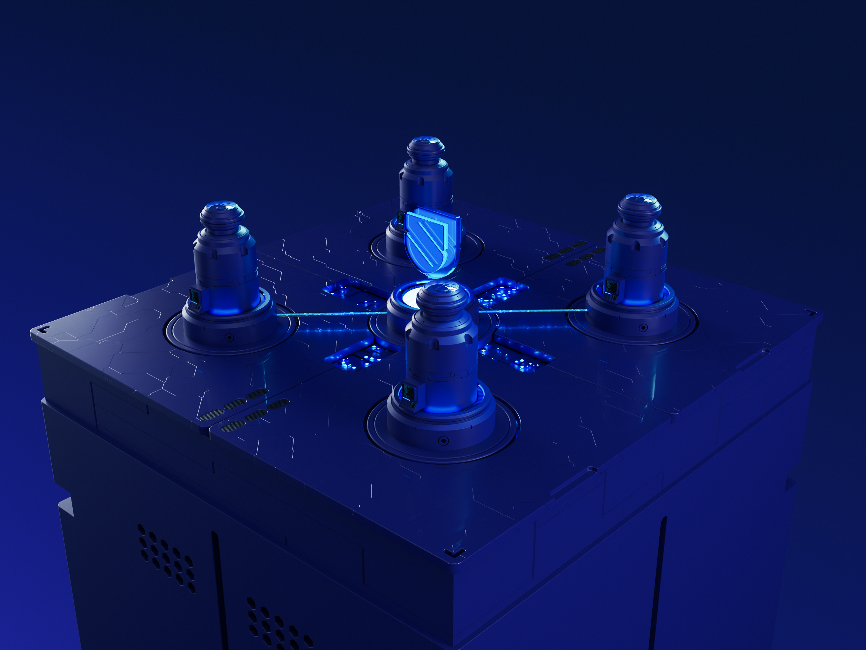 📡 Server Sentinel 3d animate blender blockchain design internet minimal proxy sentinel server ui uidesign web3 webdesing website