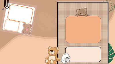 Bear design ppt template for students powerpoint