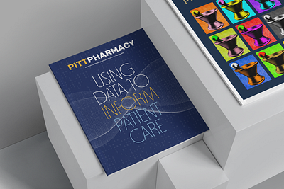 Pitt Pharmacy Cover Design branding design graphic design illustration