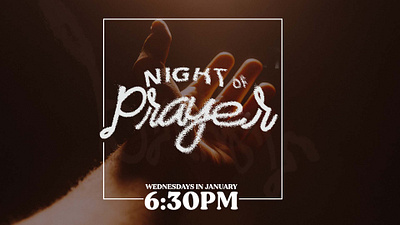 Prayer Nights prayer
