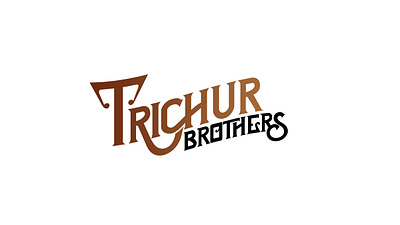 Logo for Trichur Brothers branding design graphic design logo logo design