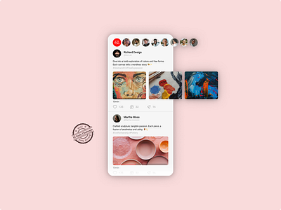 Activity Feed - UX/UI Design dailyui47 dailyuichallenge design social ui post product design publication social media social ui story ui ui ui design uiux user interface user interface design ux ux design uxui