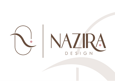 Nazira Design Logo | Branding adobe illustrator adobe photoshop branding design graphic design logo logotype typhography vector