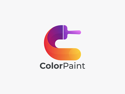 Color Paint branding color paint coloring color paint coloring logo color paint design logo color paint logo design graphic design icon logo
