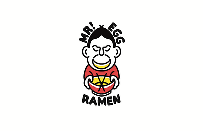 MR. EGG RAMEN graphic design illustration logo procreate ramen