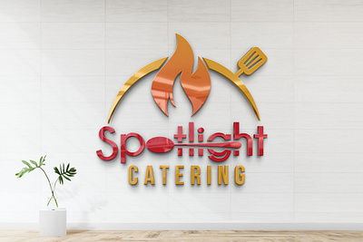 Spotlight -Logo Design app logo branding food logo gradiant logo design logo design minimal logo design resturant logo vector website logo