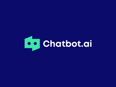 Chatbot.ai ai logo app icon artificial intelligent artificial logo bot logo chat ai chat ai logo chatbot creative minimalist modern robot robot logo simple technology trendy