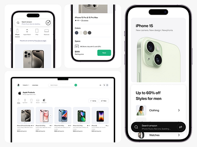 Built and customized with Sigma Design System Foundation app apple basket component design design system ecommerce iphone mobile shop sigma design system ui uikit ux