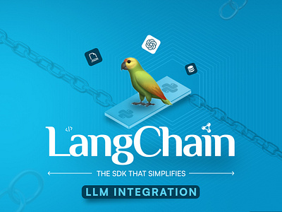 Langchain LLM Integration slide design branding ui