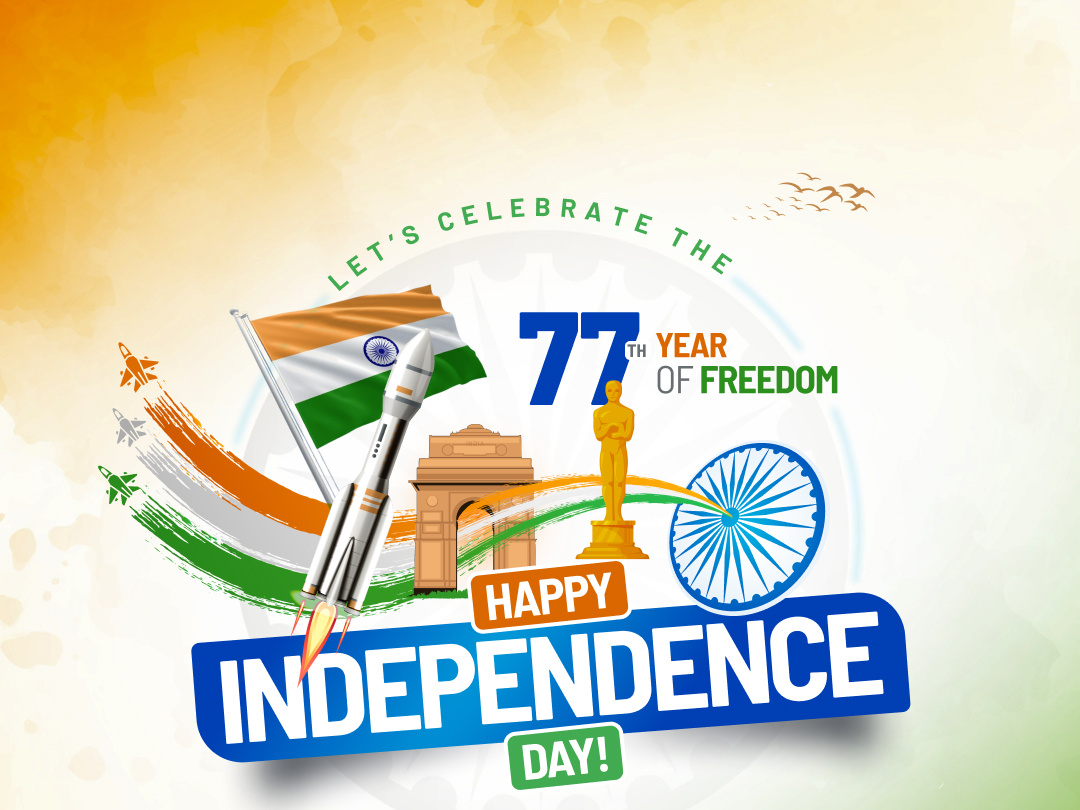 Happy Independece day post design by Arka Chakraborty on Dribbble