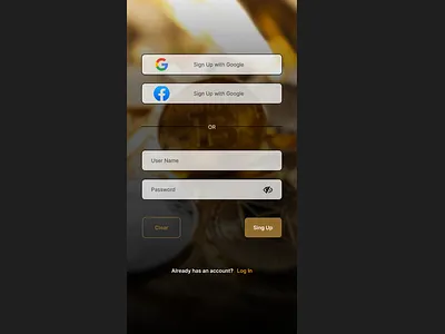 Sign Up Screen For Mobile crypto dailyui dailyui001 form signup ui ux